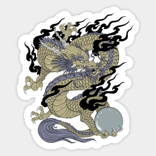 Japanese Dragon Sticker